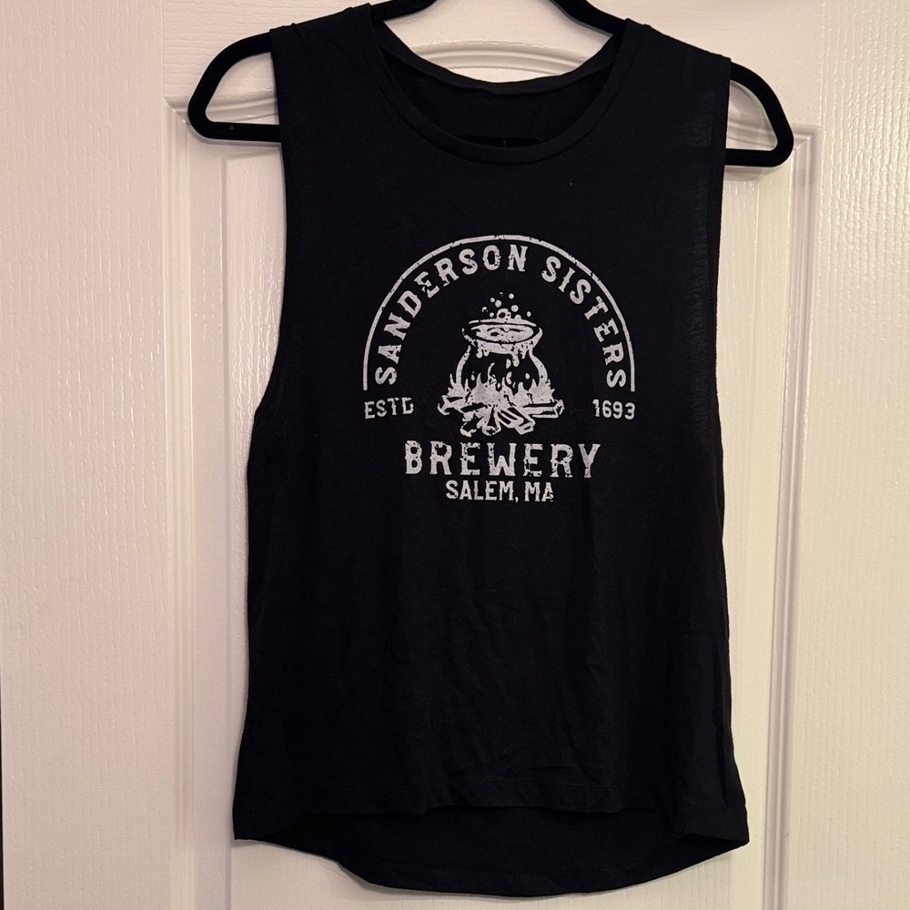 Sanderson Sisters Brewery Black Muscle Tank